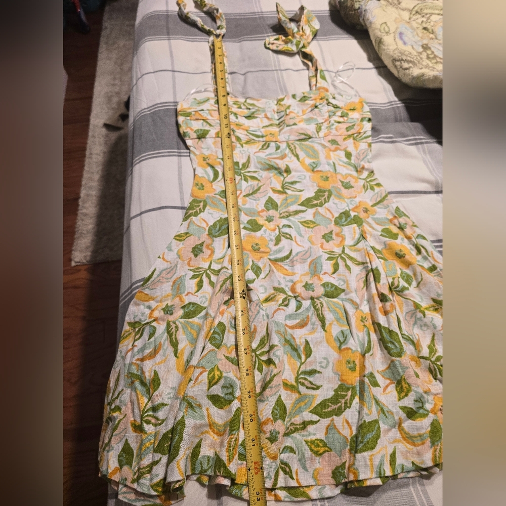 Zara Lemon Print Mini Dress - Picture 11 of 12
